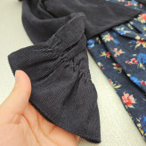 ست کت و سارافون دخترانه طرح گلدار | لباس مجلسی کودک | سایز 2 تا 10 سال