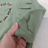 بلوز دورس پنبهای بچگانه گلدوزی شده کیدلوم | مناسب 2 تا 8 سال