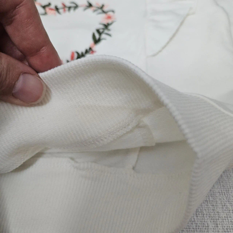 بلوز دورس پنبهای بچگانه گلدوزی شده کیدلوم | مناسب 2 تا 8 سال