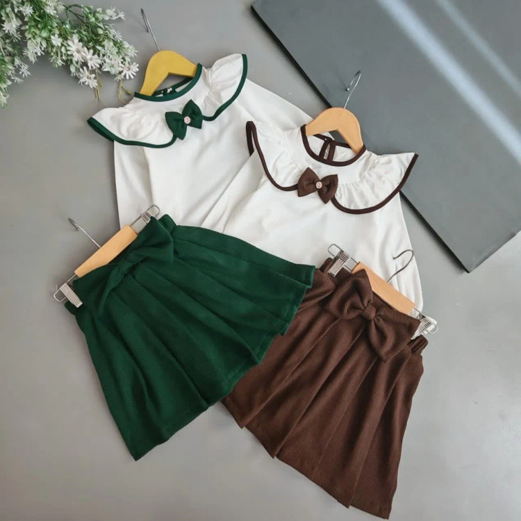 شومیز دامن دخترانه بهاره پیراهن دخترانه نقلی