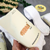 جوراب ساق بلند دخترانه طرح بافتنی نخ پنبه ای لطیف مناسب 2 تا 10 سال