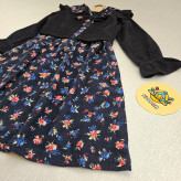 ست کت و سارافون دخترانه طرح گلدار | لباس مجلسی کودک | سایز 2 تا 10 سال