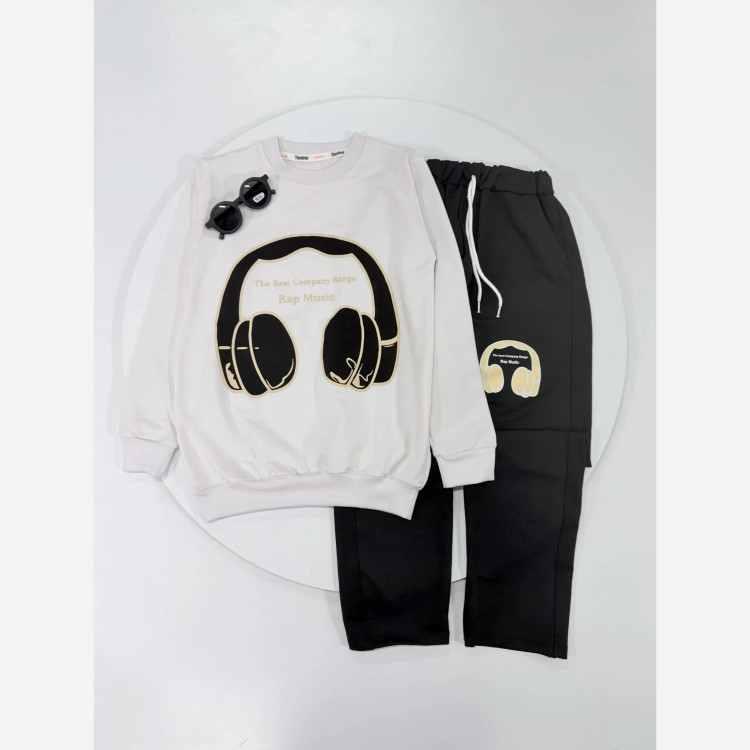 بلوز شلوار پسرانه عیدانه ست پسرانه بهاره پنبه دورس 6 تا 9 سال