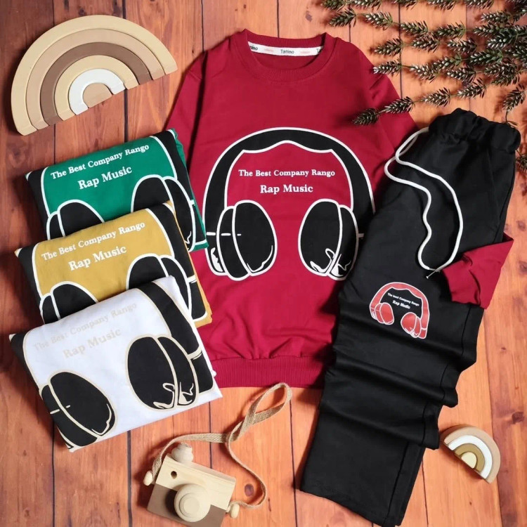 بلوز شلوار پسرانه عیدانه ست پسرانه بهاره پنبه دورس 6 تا 9 سال