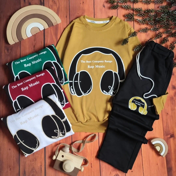 بلوز شلوار پسرانه عیدانه ست پسرانه بهاره پنبه دورس 6 تا 9 سال