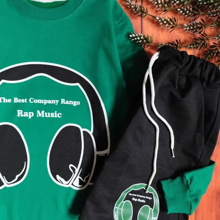 بلوز شلوار پسرانه عیدانه ست پسرانه بهاره پنبه دورس 6 تا 9 سال