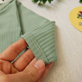 ست لباس راحتی نوزاد طرح گوسفند کبریتی پنبه ای نرم و کشی مناسب 0 تا 24 ماه