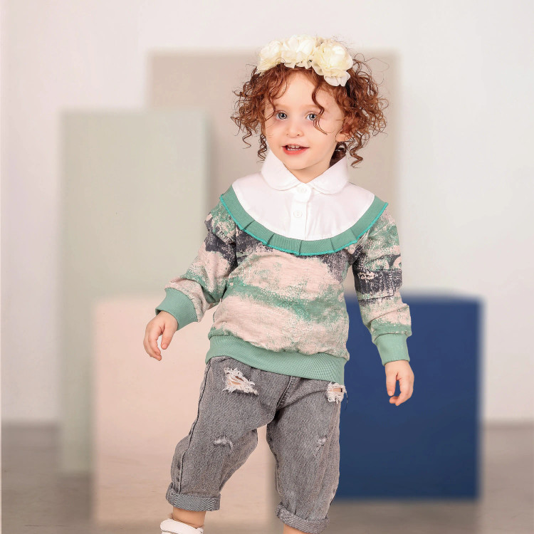 لباس نوزادی دخترانه | سرهمی نوزاد | مناسب 6 ماه تا 3 سال | سایزبندی کامل