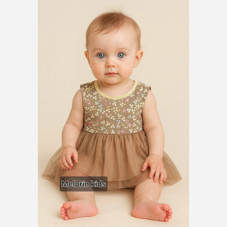 لباس نوزادی طرحدار | مناسب 3 تا 12 ماه | 2 رنگ و 3 سایز