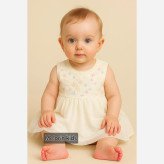 لباس نوزادی طرحدار | مناسب 3 تا 12 ماه | 2 رنگ و 3 سایز