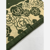 روسری سوپر نخ طرح رز قواره 110