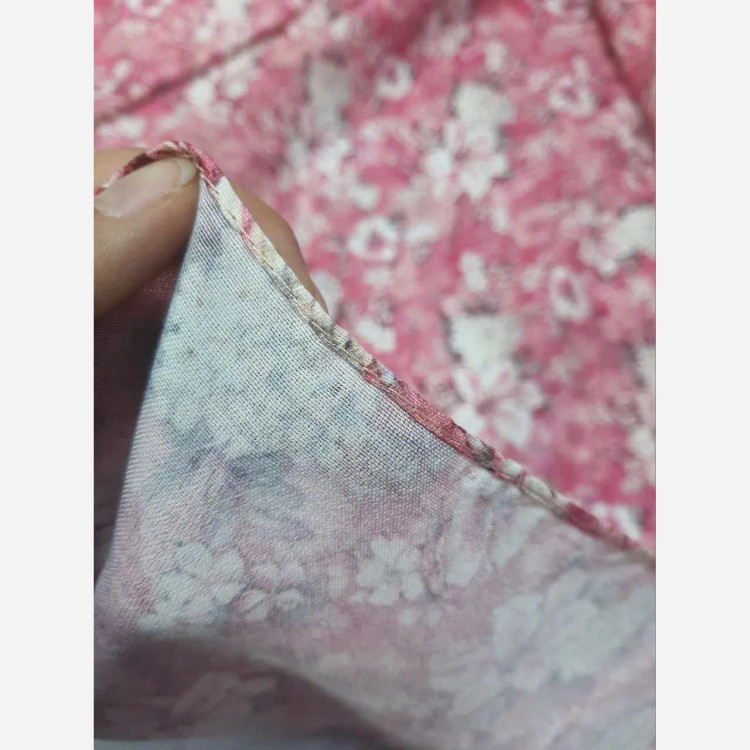 روسری نسترن سایز 140 طرحدار جنس نخ کاستوم سیتو چرخدوز