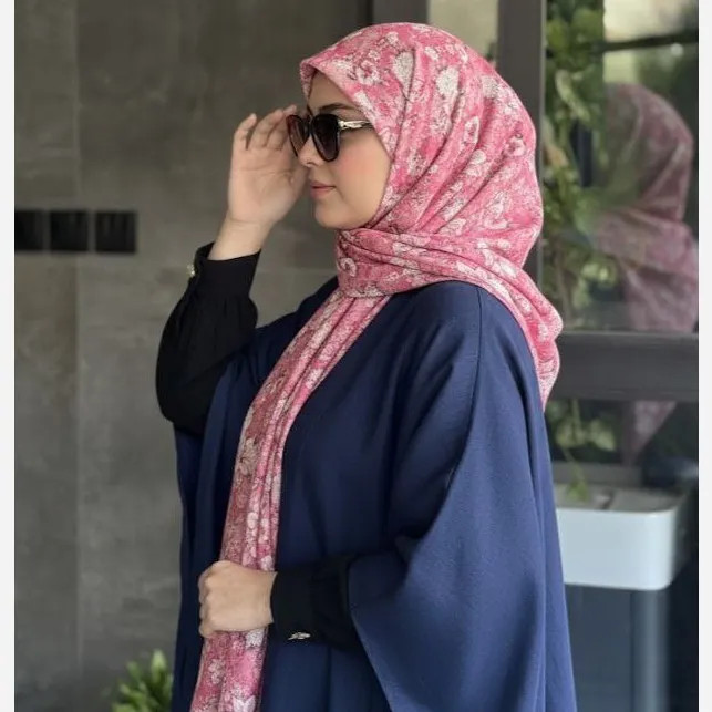 روسری نسترن سایز 140 طرحدار جنس نخ کاستوم سیتو چرخدوز