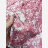 روسری نسترن سایز 140 طرحدار جنس نخ کاستوم سیتو چرخدوز