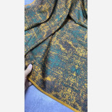 روسری طرح ساناز ساده و شیک، جنس نخ کاستوم سیتو، قواره بزرگ 140 سانتیمتر