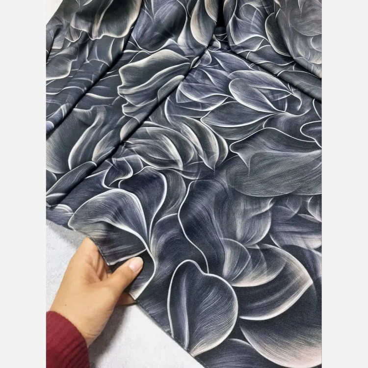 روسری زنانه طرح الا سبز سایز 140 جنس نخ کاستوم سی تو چرخ دوز