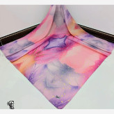 روسری طرح شادی جنس نخ کاستوم سیتو سایز متوسط چرخ دوز