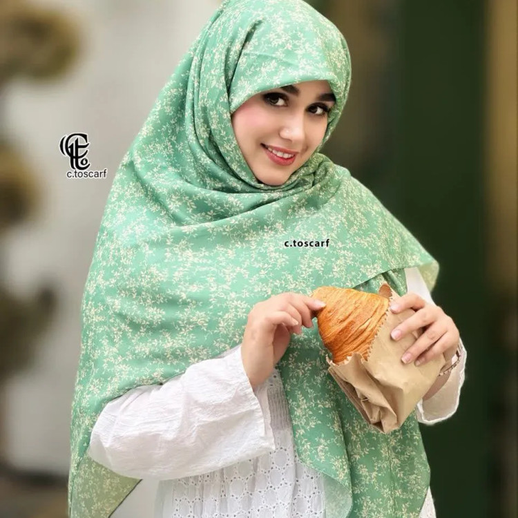 شال نخی کاستوم سیتو طرح سوگند سایز 140 چرخدوز بدون سُرخوردگی