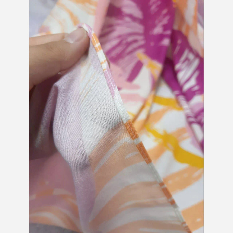 روسری طرح روشا نخ کاستوم سیتو سایز بزرگ چرخ دوز