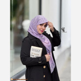 روسری طرح صوفیا سیتو جنس نخ کاستوم سیتو چرخ دوز متوسط