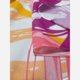 روسری طرح روشا نخ کاستوم سیتو سایز بزرگ چرخ دوز