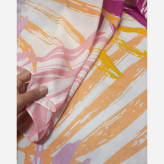 روسری طرح روشا نخ کاستوم سیتو سایز بزرگ چرخ دوز