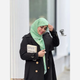 روسری طرح صوفیا سیتو جنس نخ کاستوم سیتو چرخ دوز متوسط