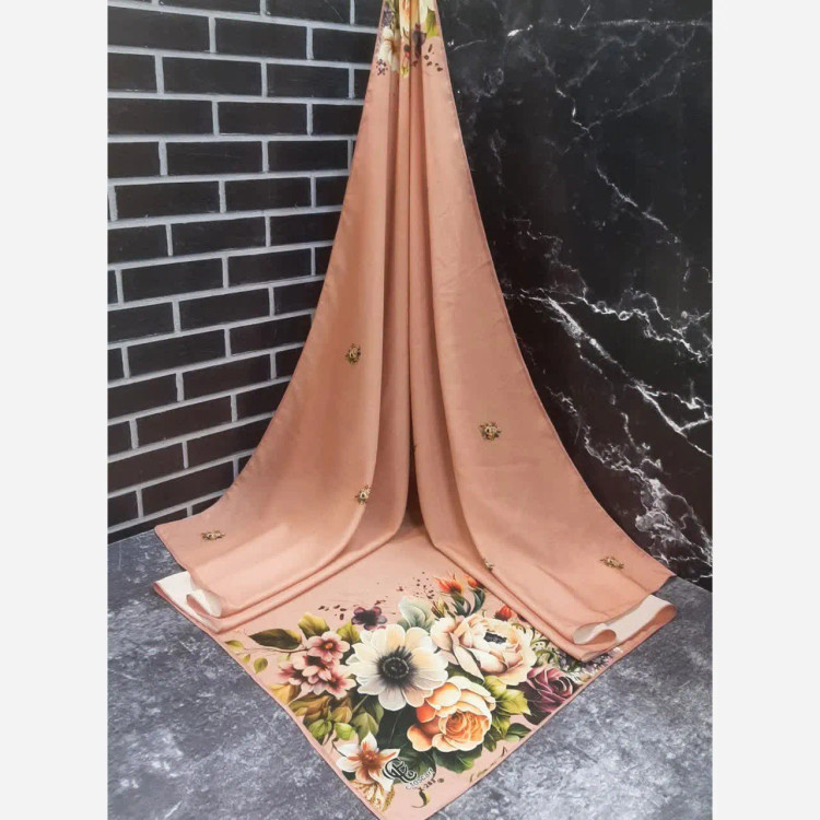 روسری خورشید قواره بزرگ 140 سانتیمتر نخ کاستوم سیتو رنگ خاص و فوقالعاده زیبا