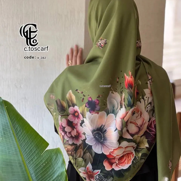 روسری خورشید قواره بزرگ 140 سانتیمتر نخ کاستوم سیتو رنگ خاص و فوقالعاده زیبا