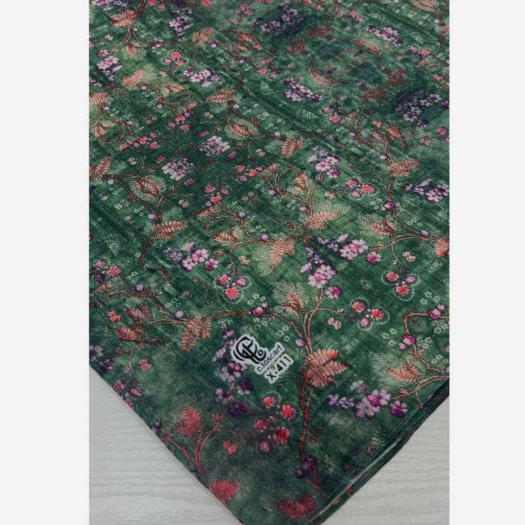 روسری نخ کاستوم طرح گلشن