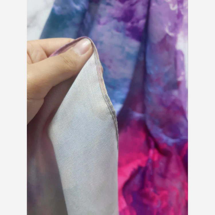 روسری طرح ابر سیتو نخی سایز 140 | خاص و شیک