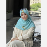 روسری طرح پونه تیره قواره بزرگ 140 سانتیمتر نخ کاستوم سیتو