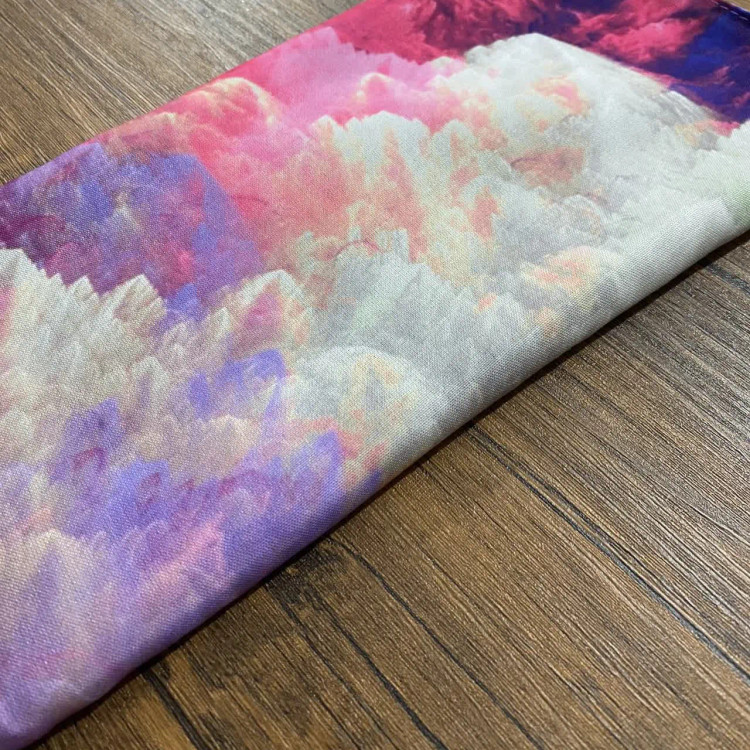 روسری طرح ابر سیتو نخی سایز 140 | خاص و شیک