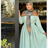 روسری طرح طوبی سایز 140 رنگ سال 2026 آجری و تال نخ کاستوم سیتو