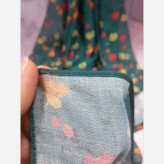 روسری نخی طرح رزا سیتو قواره بزرگ 140 سانتی متر خاص و خوش رنگ