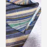 روسری مجلسی طرح سنا نخ کاستوم قواره 140 دور دوخت، بدون لیز خوردگی