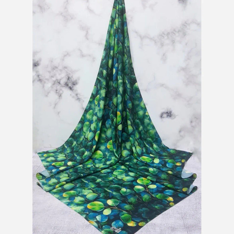 روسری نخی طرح وندا سایز 140 چرخ دوز کاستوم سیتو