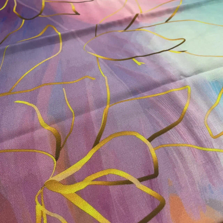 روسری طرح نیلا سیتو نخ کاستوم چرخ دوز مادر دختری سایز 140 و 115