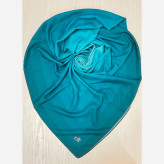 روسری طرح طیفی پلهای سایز 140 نخ کاستوم سیتو چرخ دوز