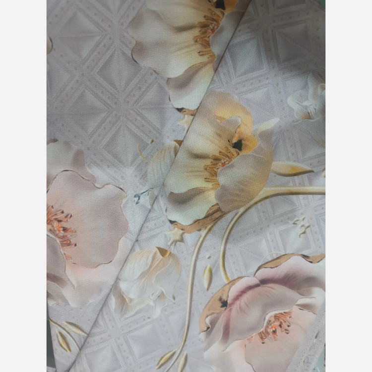 روسری طرح مروارید سیتو قواره بزرگ 140 سانتیمتر نخ کاستوم سیتو سه بعدی انحصاری