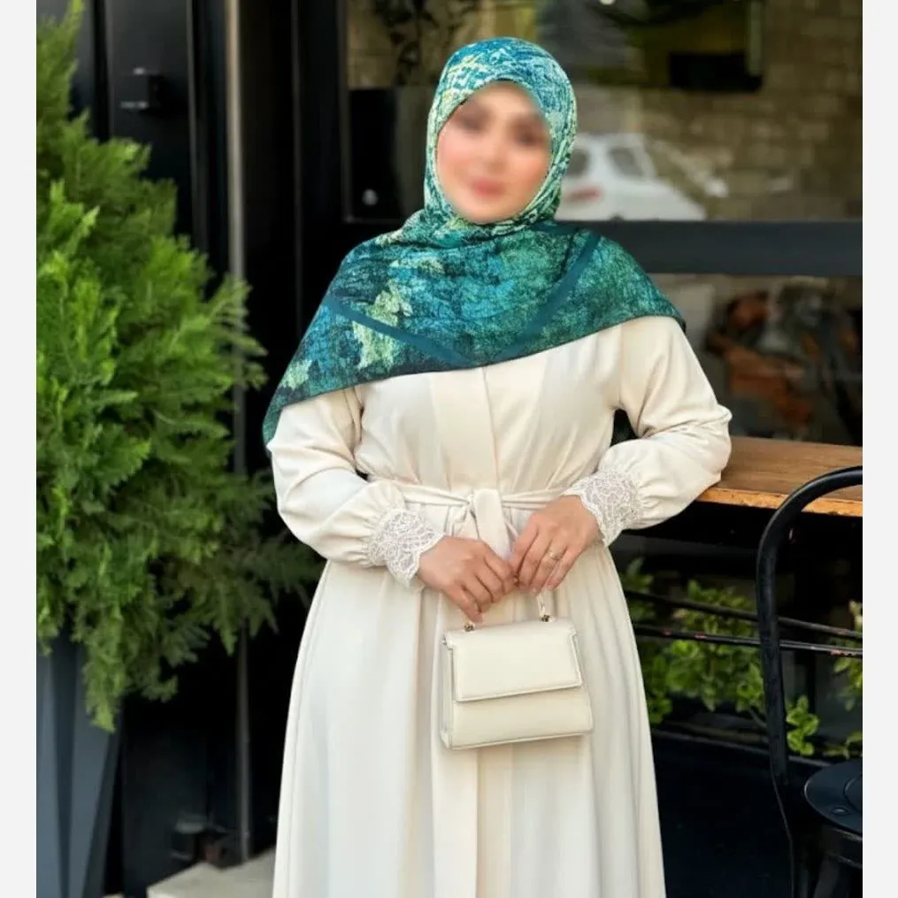 روسری نخ کاستوم طرح هیوا