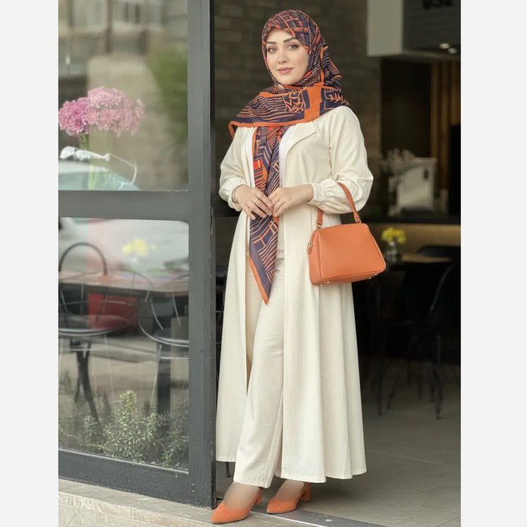 روسری خاتون زنانه اصیل و باوقار، راحت و شیک