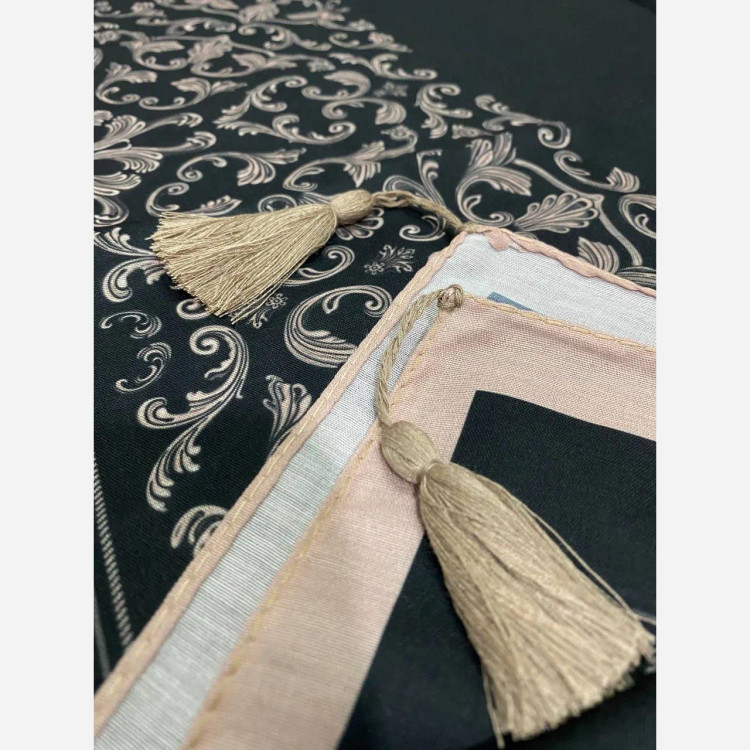 روسری سوپر نخ طرح گلابتون