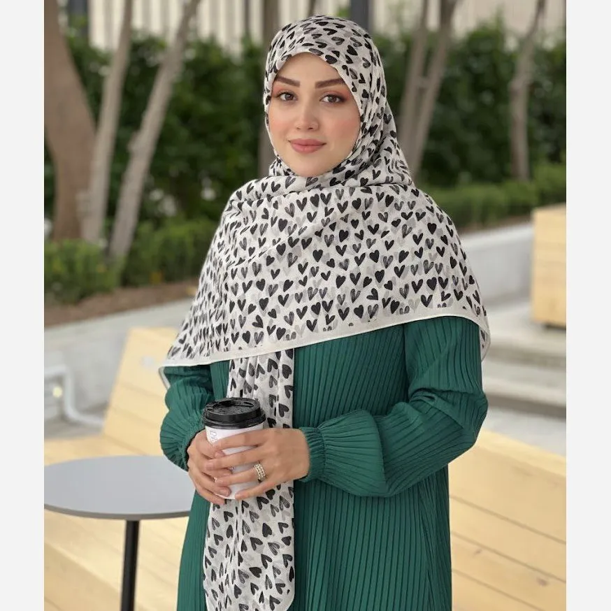 روسری نخ کاستوم طرح مهری