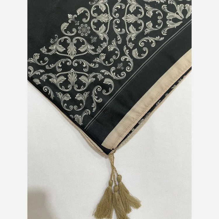 روسری سوپر نخ طرح گلابتون