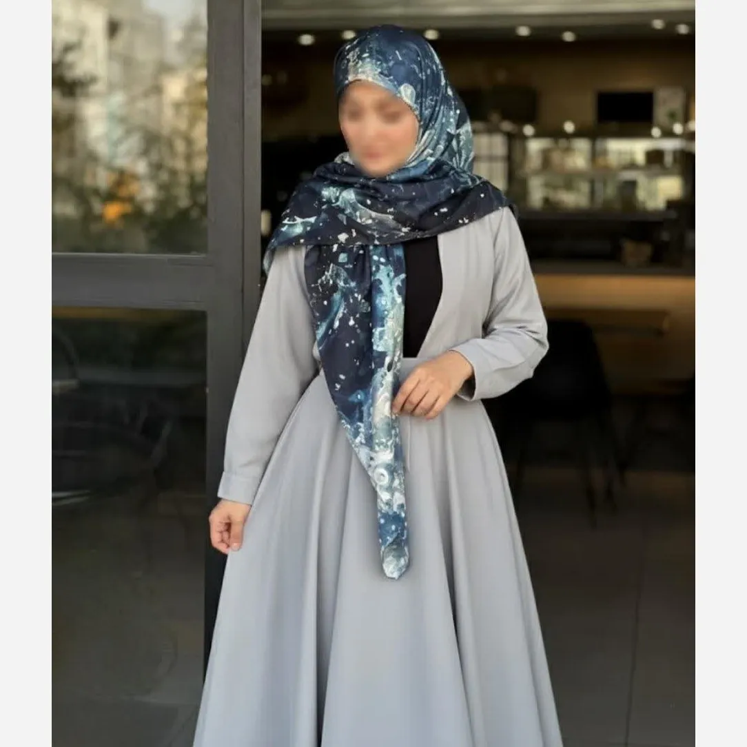 روسری نخ کاستوم طرح زحل