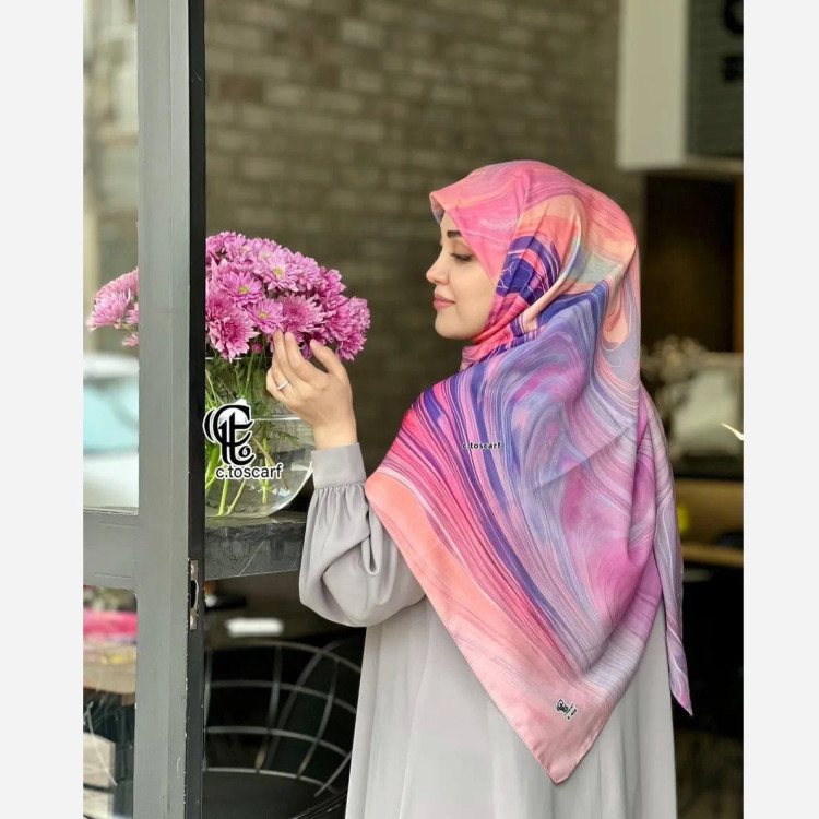 روسری طرح آلما سایز 140 زنانه