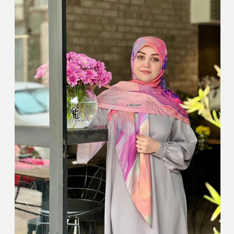 روسری طرح آلما سایز 140 زنانه