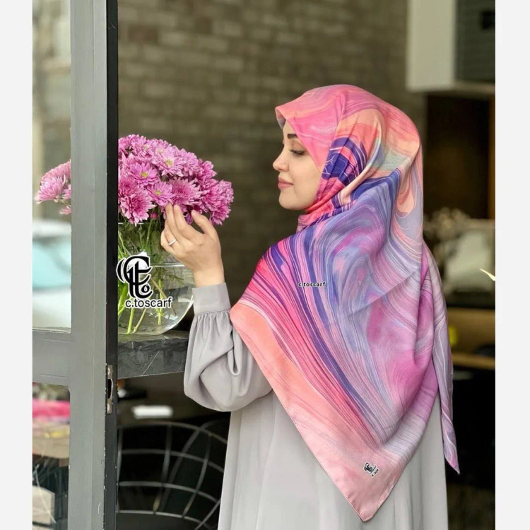 روسری طرح آلما سایز 140 زنانه