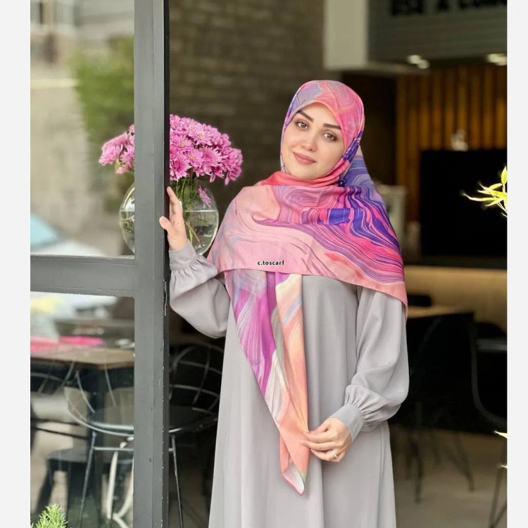 روسری طرح آلما سایز 140 زنانه